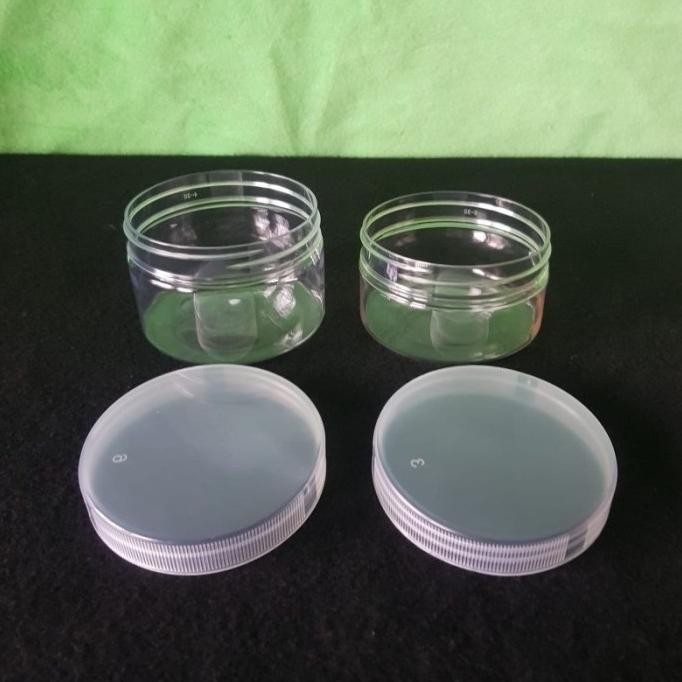 (50pcs) Toples Tabung Plastik 200ml | Toples Kue Lebaran / toples Tabung (Polo 2) 200ml