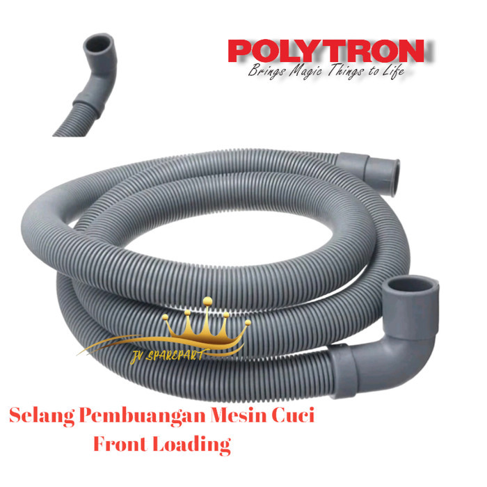 POLYTRON FRONT LOADING 3M SELANG PEMBUANGAN MESIN CUCI FRONT LOADING POLYTRON