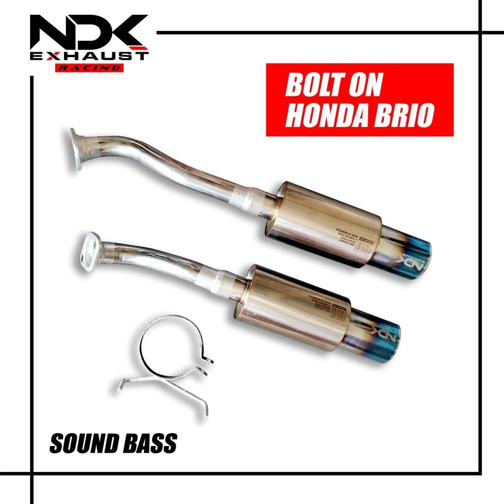 Knalpot Mobil Racing Ndk Exhaust Dk-03 V3 Bolton Honda Brio