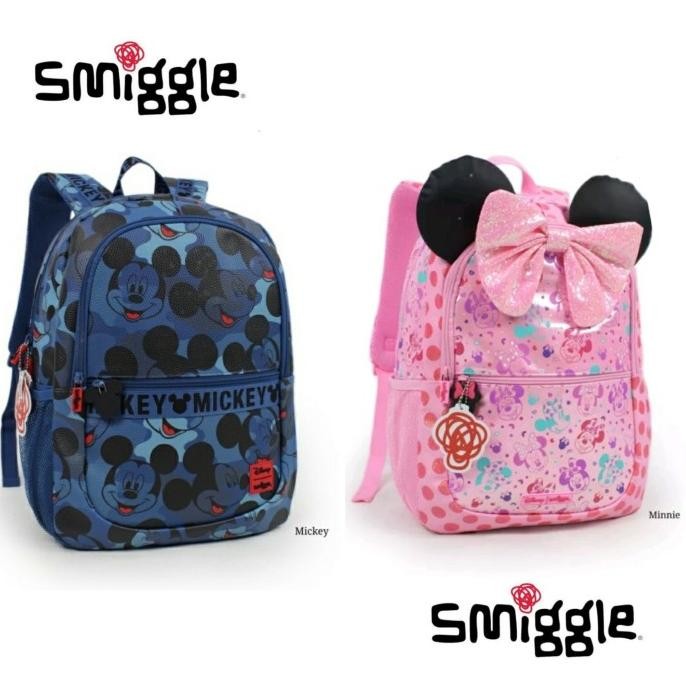 Promo Tas Ransel Smiggle Sd Senior Disney Mickey Minnie