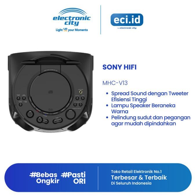 Promo Sony Hifi Speaker Bluetooth - Mhc-V13