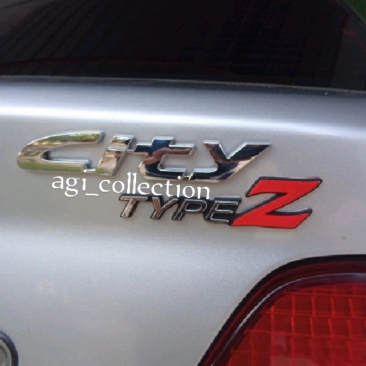 Emblem honda city old + type Z 1 paket
