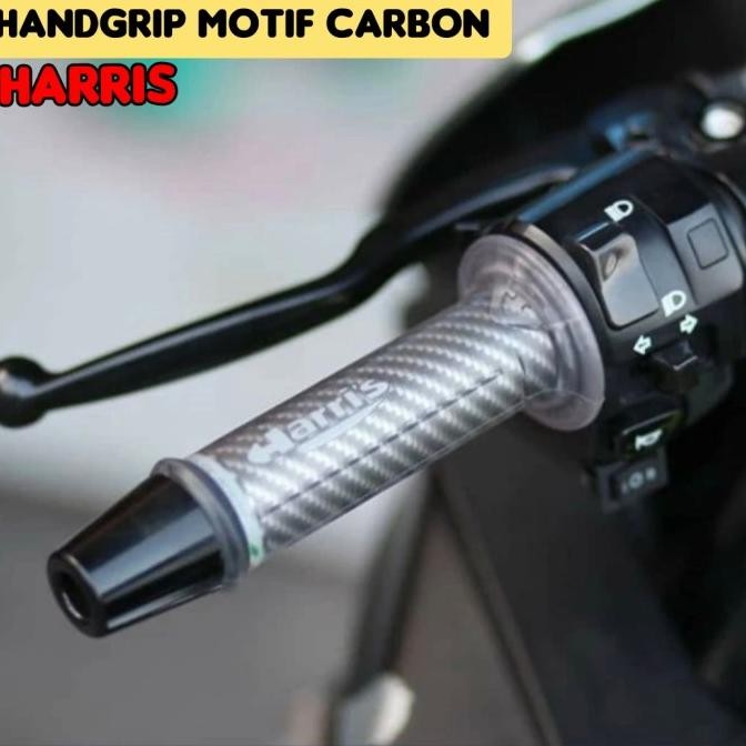 Grip HandGrip Harris Motor XMAX Nmax PCX ADV Ninja Aerox R25 R15 Dll