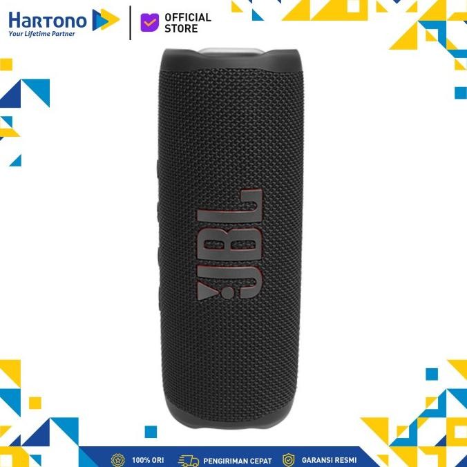 Murah Jbl Portable Bluetooth Speakers Flip 6 Black Jbl-Flip6_Blk