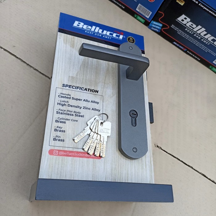 Kunci Pintu Rumah Besar Bellucci Top Brand