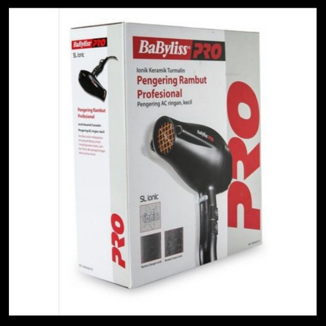 Hair Dryer Babyliss Pro Sl Ionic 1100 Watt