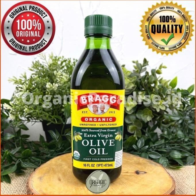 

Bragg Organic Olive Oil / Minyak Zaitun Bragg 473 ml / 16 Oz