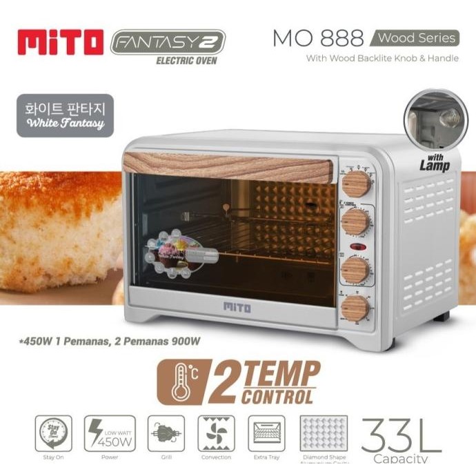 MITOCHIBA Oven Listrik 33 Liter - MO888