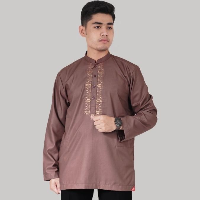 Baju koko preview by itang yunasz / koko preview lengan panjang Terlaris