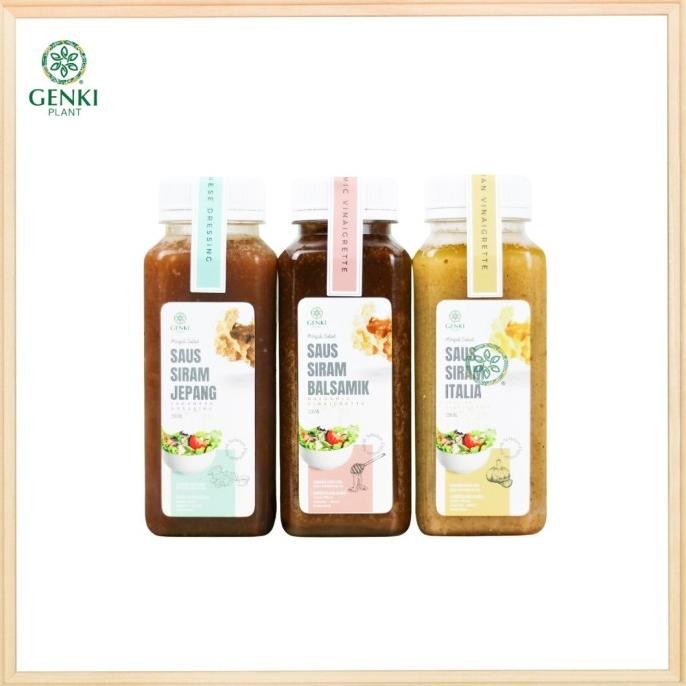 

Genki Plant Paket Salad Dressing / Saus Siram - 250 ml