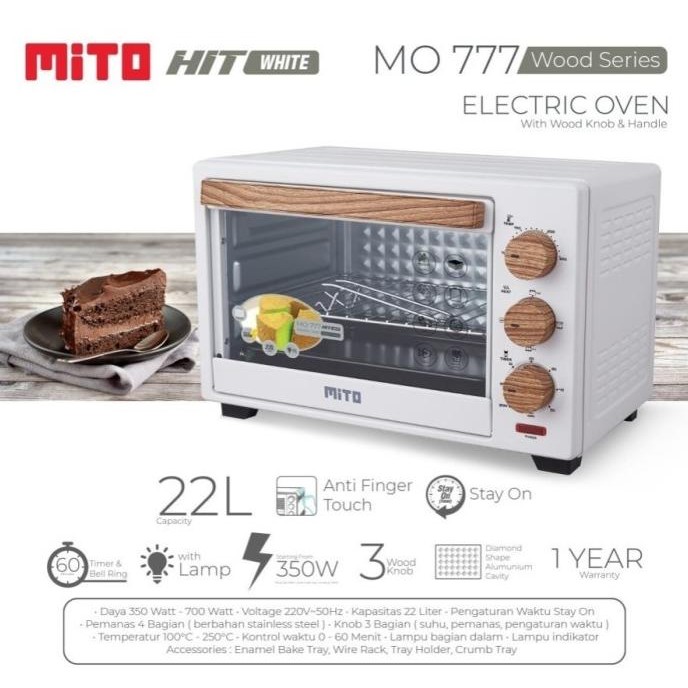 MITOCHIBA Oven Listrik 20 Liter -MO777