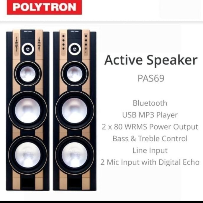 speker aktif polytron PAS-69 Terlaris