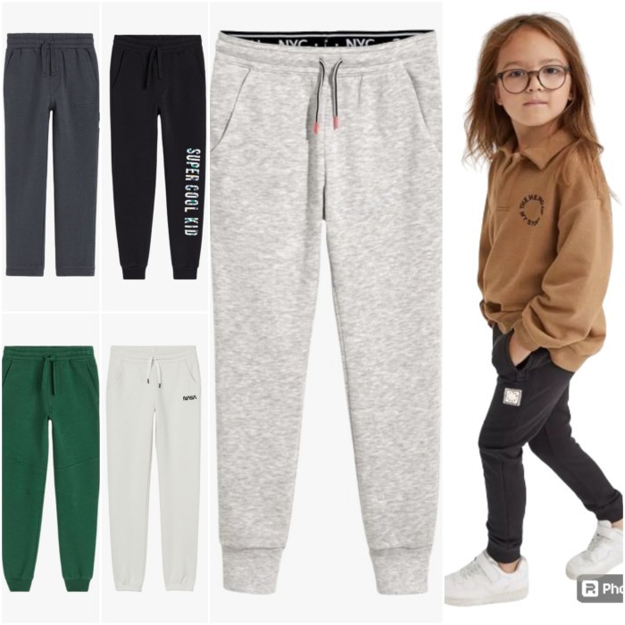 CHL PHI104 CELANA JOGGER ANAK HM UNISEX LAKI LAKI PEREMPUAN H*M PANTS SGA