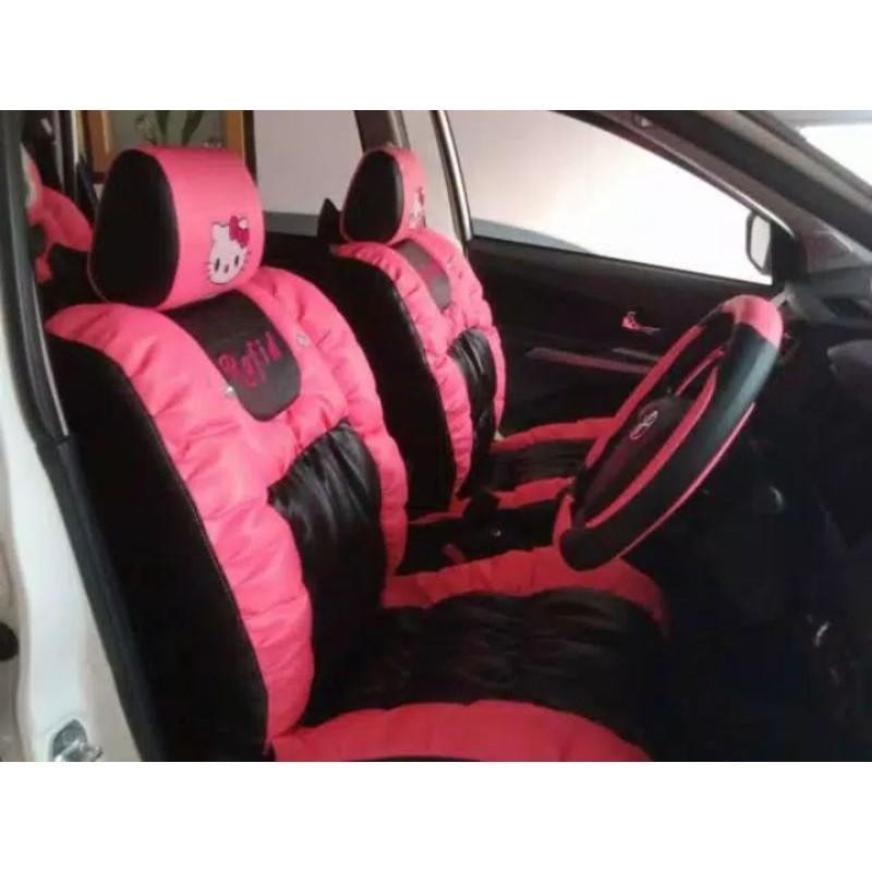 Cover Jok Sarung Jok Bungkus Jok Sofa Karakter 2 Baris Agya Ayla Brio Rocky Juke Jazz Vios