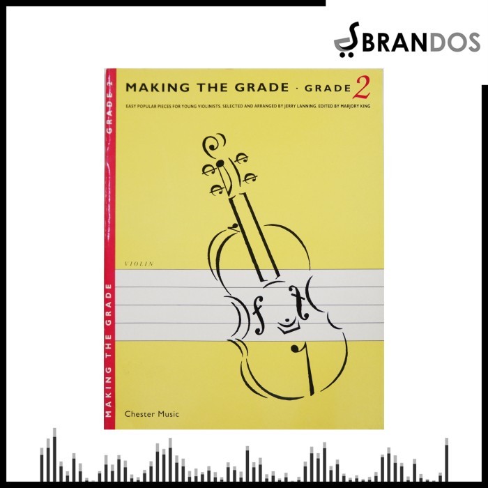 Buku Musik Biola Latihan Belajar Lagu Making The Grade Violin Chester