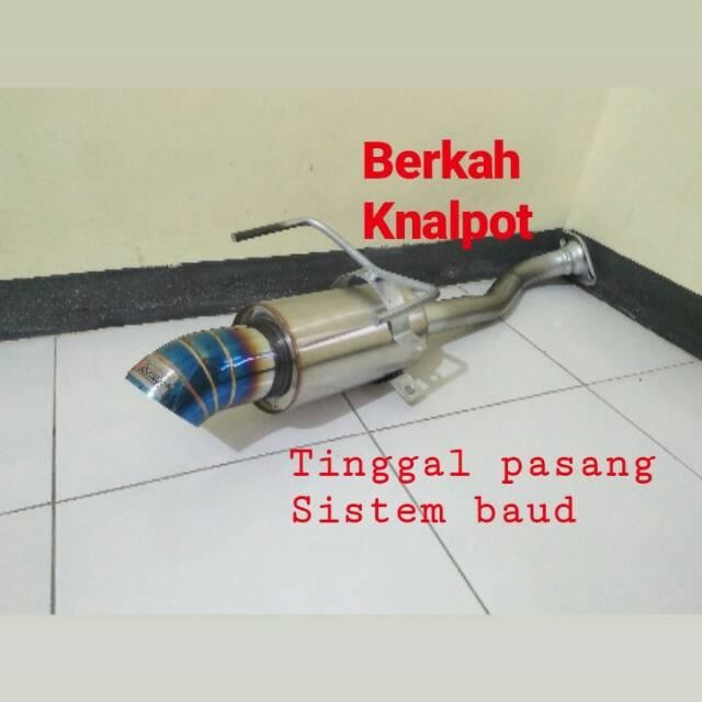 Knalpot Mobil Bolt On Honda Brio Pemasang Sistem Baut Muffler Js Racing