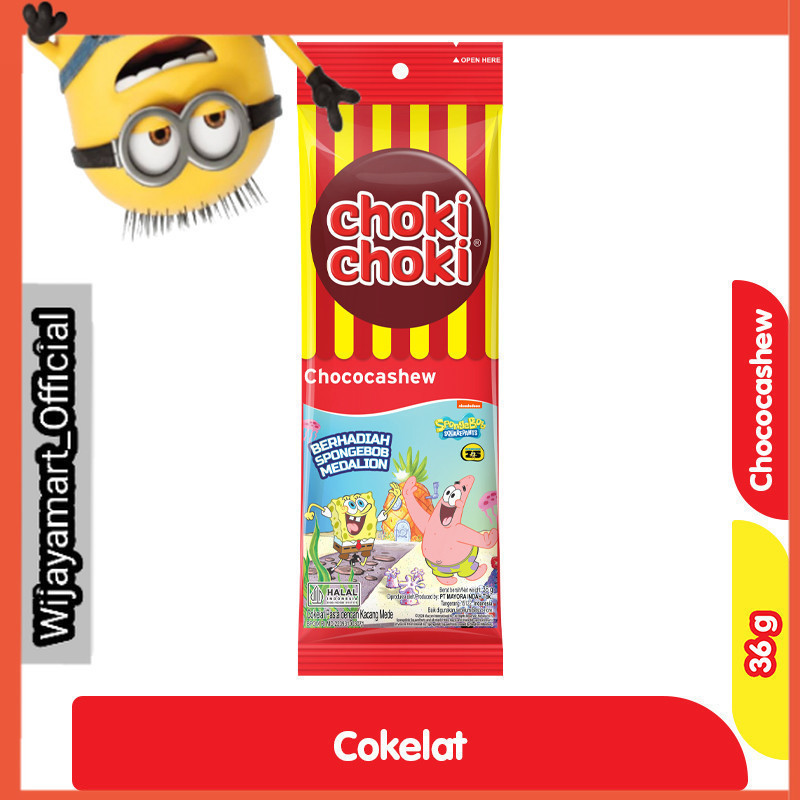 

Choki Choki Pasta Cokelat Chococashew 36 g