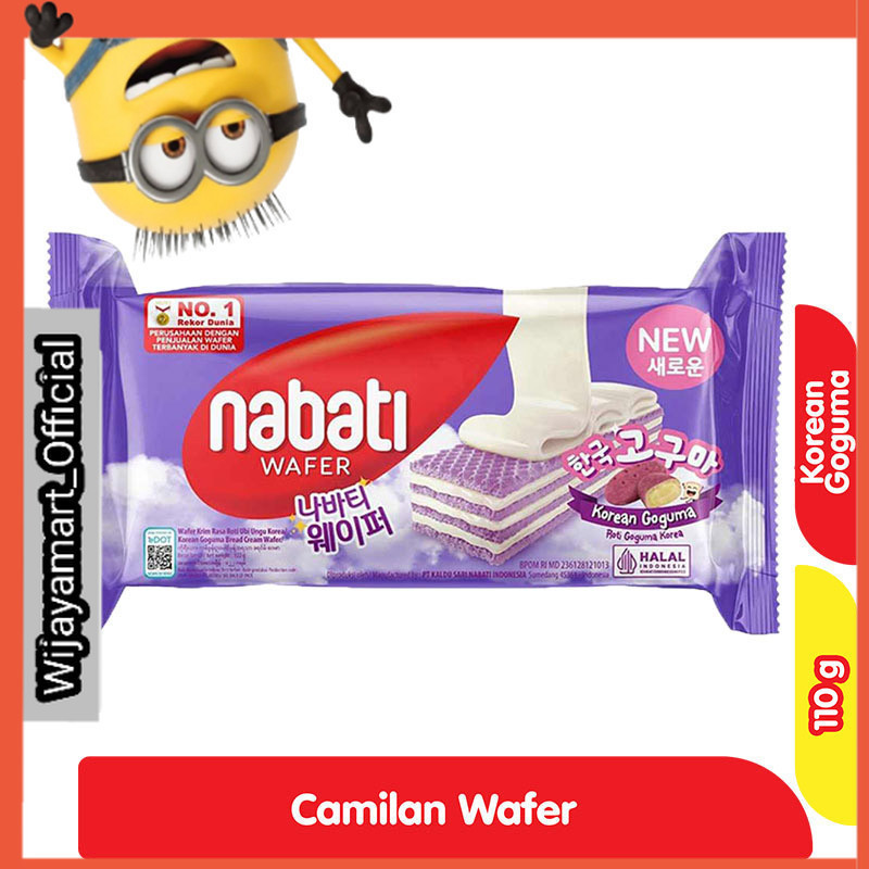 

nabati Wafer Goguma 110 g