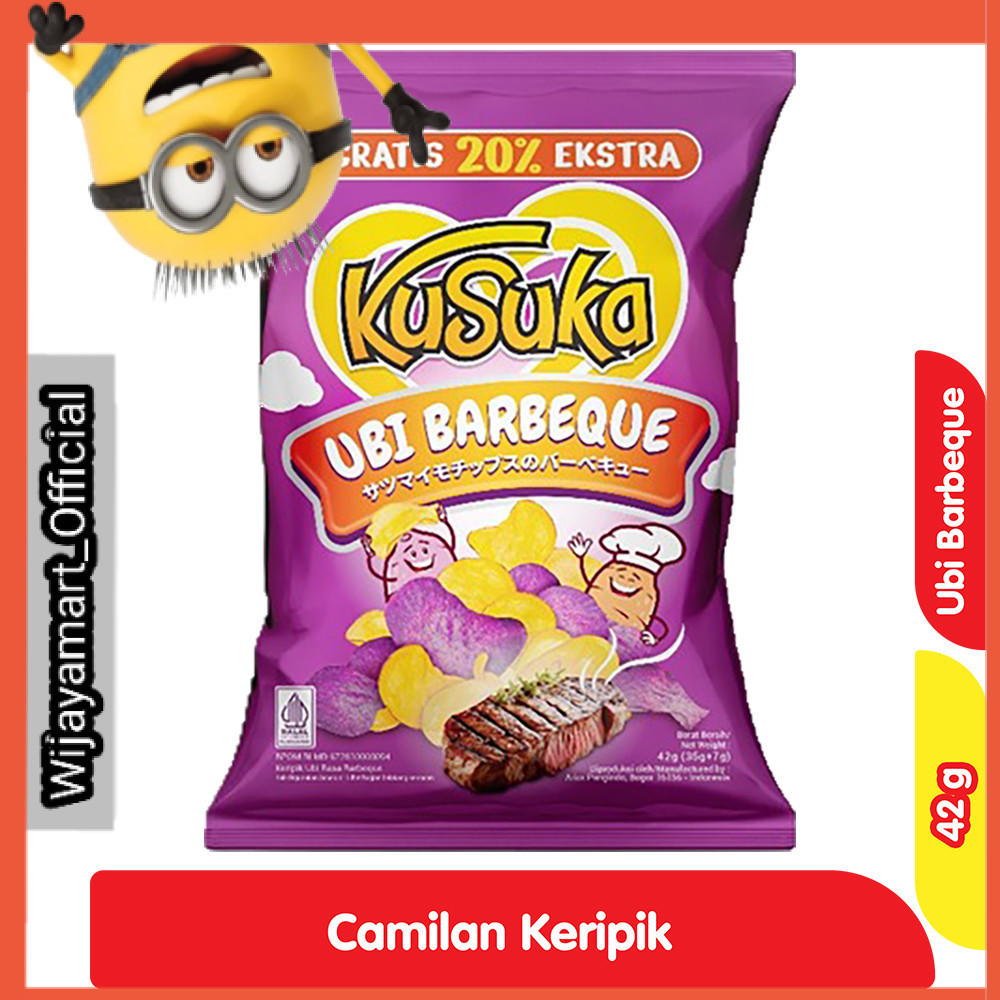 

KuSuka Keripik Ubi Barbeque 42 g