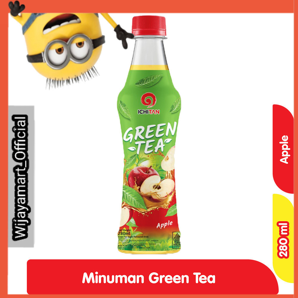 

Ichitan Green Tea Rasa Apel Pet 280 ml