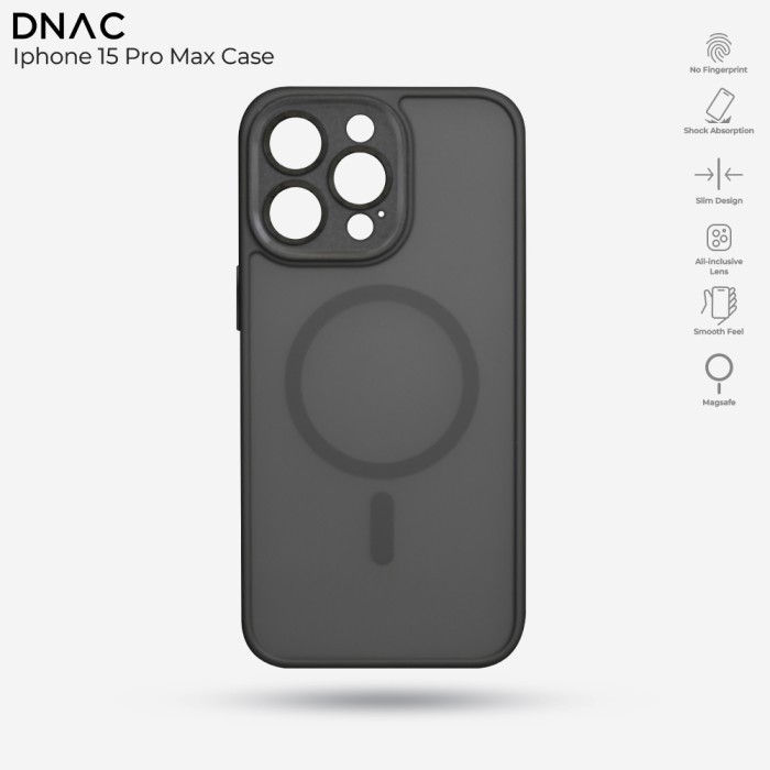 

SALE TERLARIS DNAC MAGSAFE CASE IPHONE 15 SERIES PRO MAX PLUS / CASING IPHONE 15 PREMIUM SLIM RUBBER