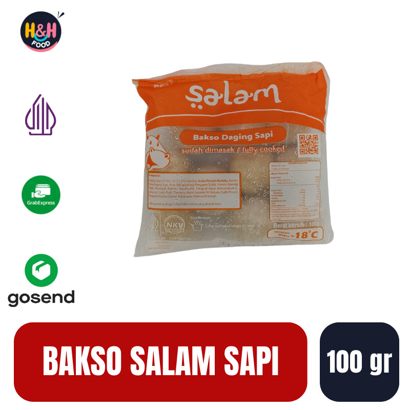 

Bakso Salam Sapi 100 gr / Bakso Sapi / Bakso Daging Sapi