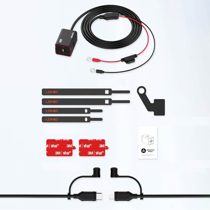 

SALE TERLARIS LDNIO C108 - MOTORCYCLE FAST CHARGER DUAL-USB PORT 30W IPX6 WATERPROOF - CHARGER USB