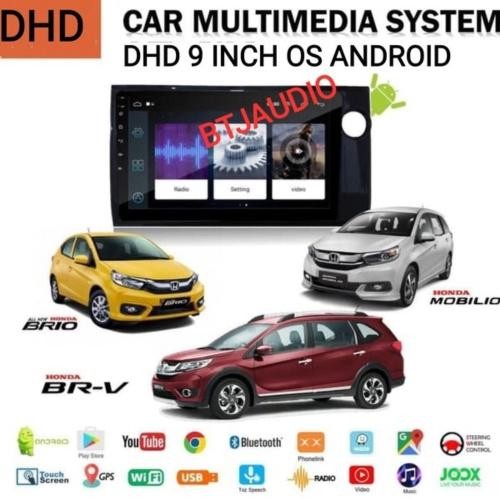 Unik Head Unit Tape Tv Mobil Double Din Android Oem Honda Mobilio Brio Brv Thn 2016 Up Layar 9 Inch 