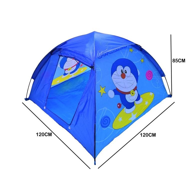 BISA COD World Home Tenda Anak Tenda Mainan Anak Karakter Motif Hello Kitty Frozen Spiderman Tenda A