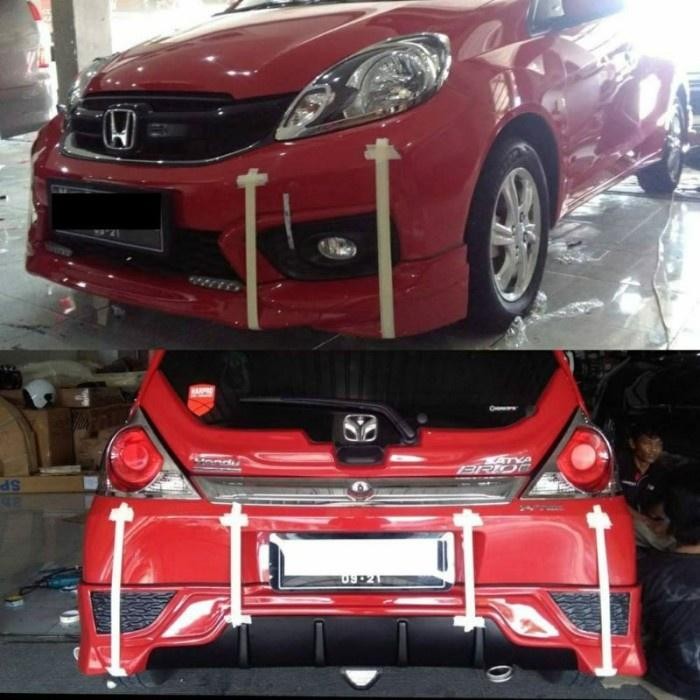 Bodykit Brio Bodykit Honda Brio Aksesoris Mobil Bodykit Brio Mugen Mix Facelift Depan Samping . - Du