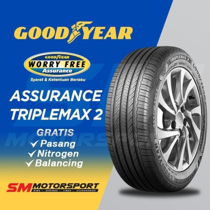 Ban Mobil Good Year Goodyear Assurance Triplemax 2 195 50 R16 16