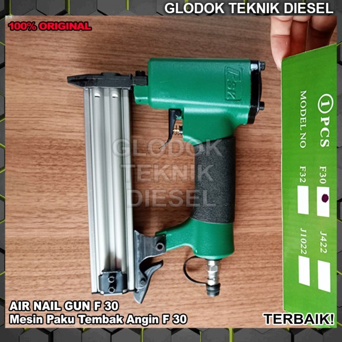 

Mesin Air Nailer Gun F30 Alat Paku Tembak Lurus Tembok Beton Angin Kompresor Concrete Staples Nail