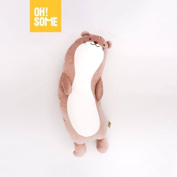 OHSOME - Otter Doll Mainan Boneka Binatang Hewan Berang Berang Bahan Halus Lembut Kuat 80CM