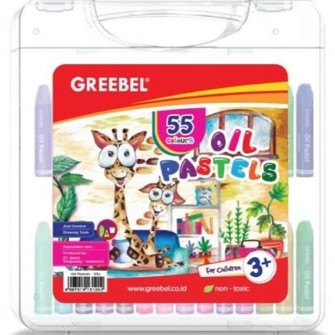 

Rayon Greebel Id Oil Patel Crayon 55 Color Warna