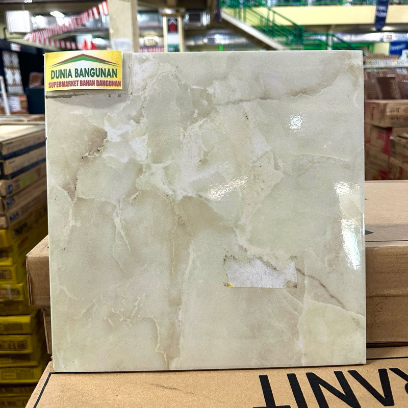 Keramik Asia Tile Zurich Green 40X40 Keramik Lantai