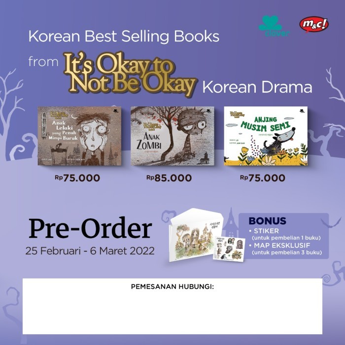 TERBARU Buku Anak Seri Its Okay To Not Be Okay 1-3 + Bonus - J.D. & Jam San