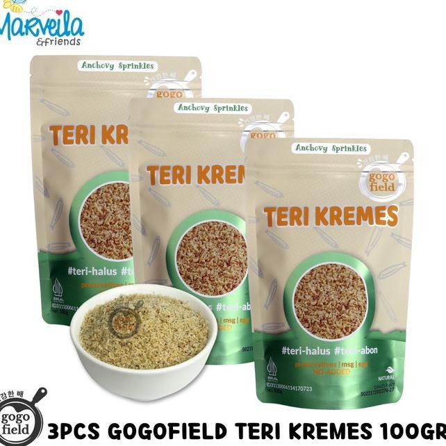 

3Pc Gogofield Teri Reme 100Gr