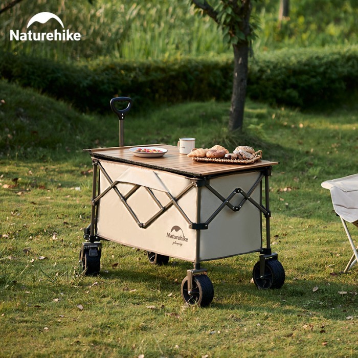 Troli Lipat Naturehike Nh20Pj009/Tabletop Nh21Pj002 Tc03 Gerobak Lipat