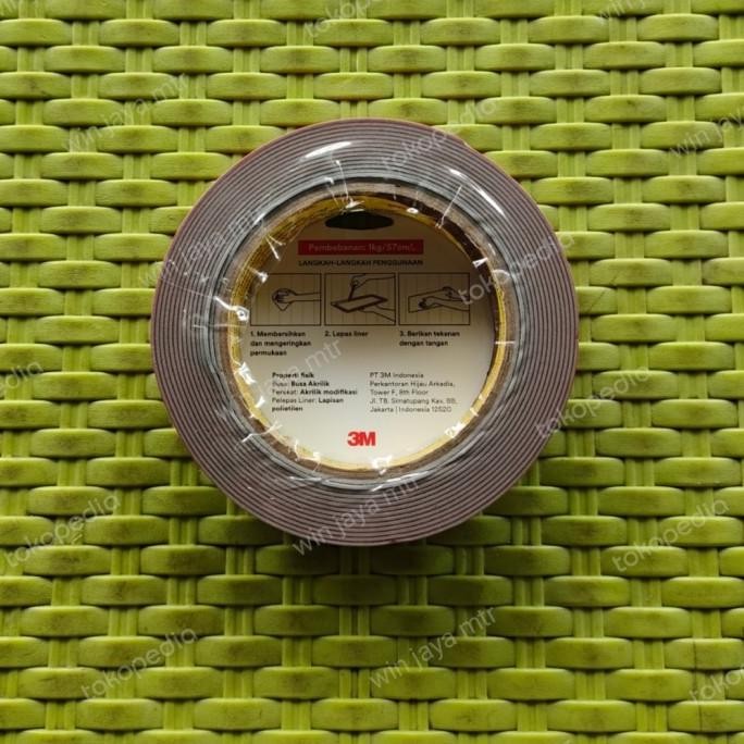 

Promo Double Tape 3M VHB Lem Bolak Balik 24x4,5M Original COD