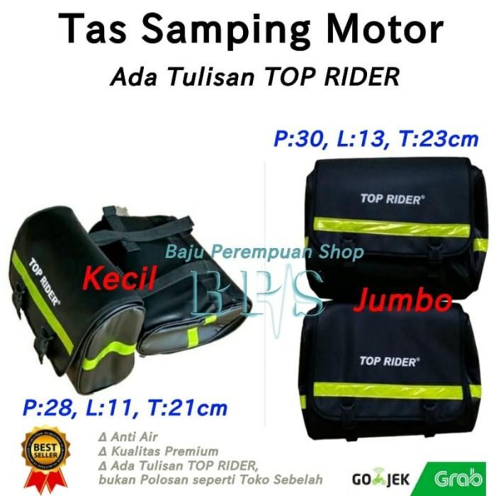 Top Rider Sidebag/Tas Bagasi Samping Motor/Tas Bagasi Motor Kiri Kanan