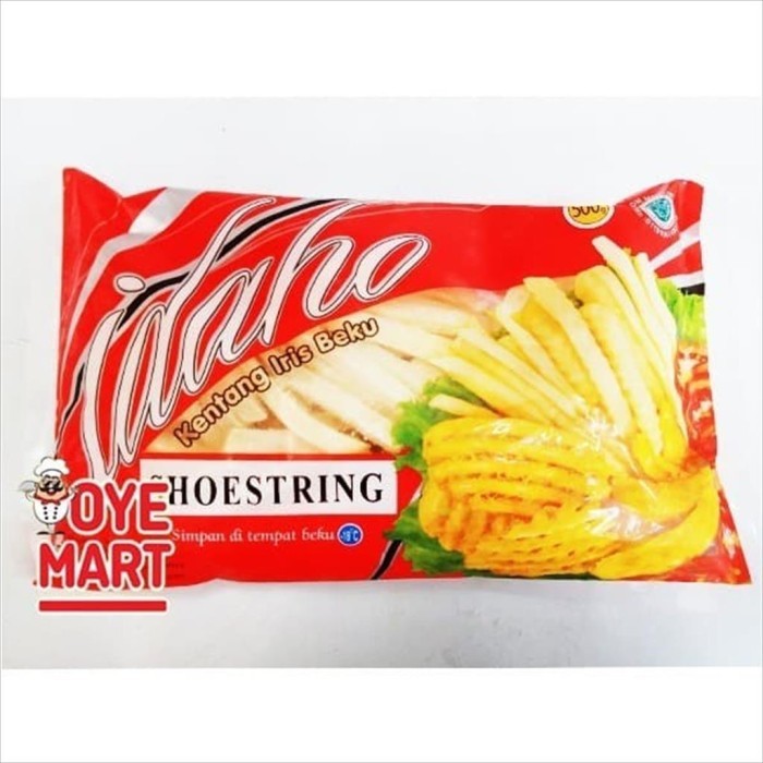 

SHOESTRING 500GR IDAHO KENTANG GORENG BEKU FRENCH FRIES