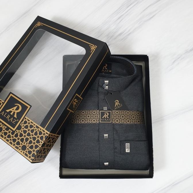 Jubah / Gamis Woll Al raz Non manset style al haramain woll