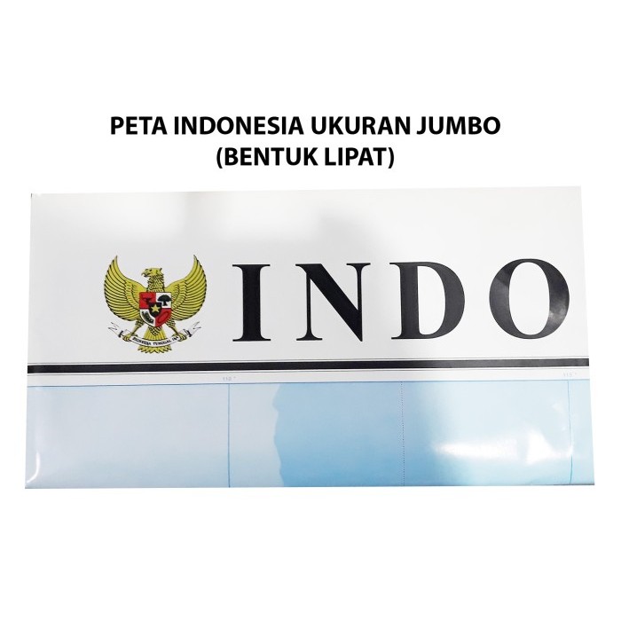 

DISKON PETA INDONESIA (BENTUK LIPAT) UKURAN BESAR