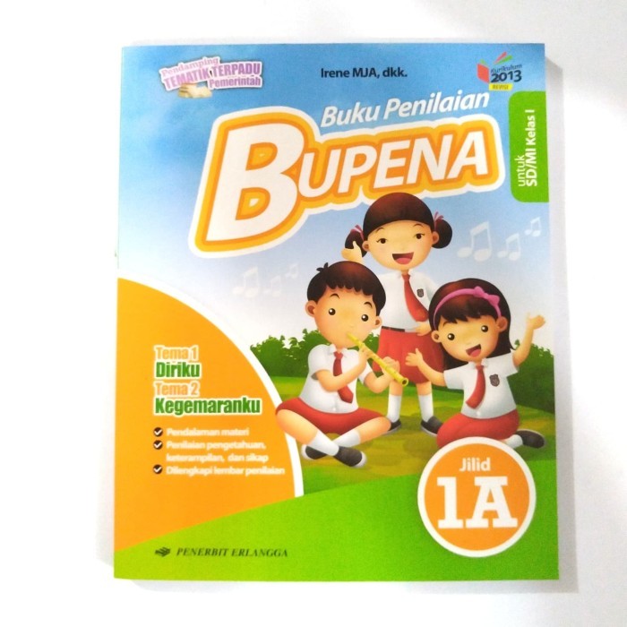 

SALE BUKU PENILAIAN BUPENA K13N JILID 1A UNTUK SD/MI KELAS 1 ERLANGGA