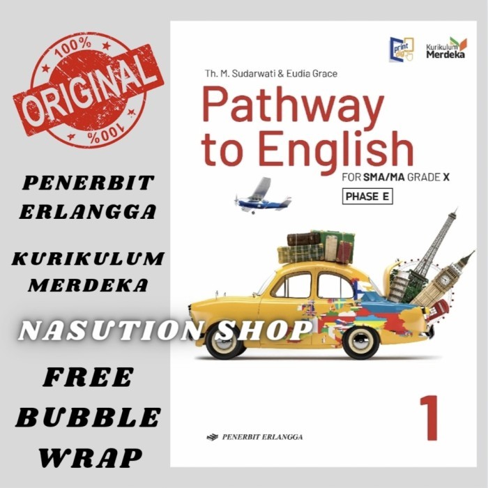 

BIG SALE Buku Pathway To English Kelas 1 2 3 / 10 11 12 SMA Erlangga Merdeka