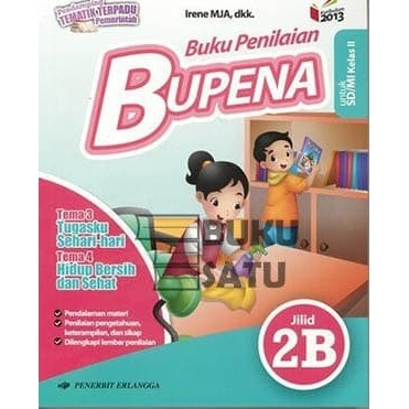 

BOOM SALE Bupena 2B Erlangga K13 Kurtilas 2013