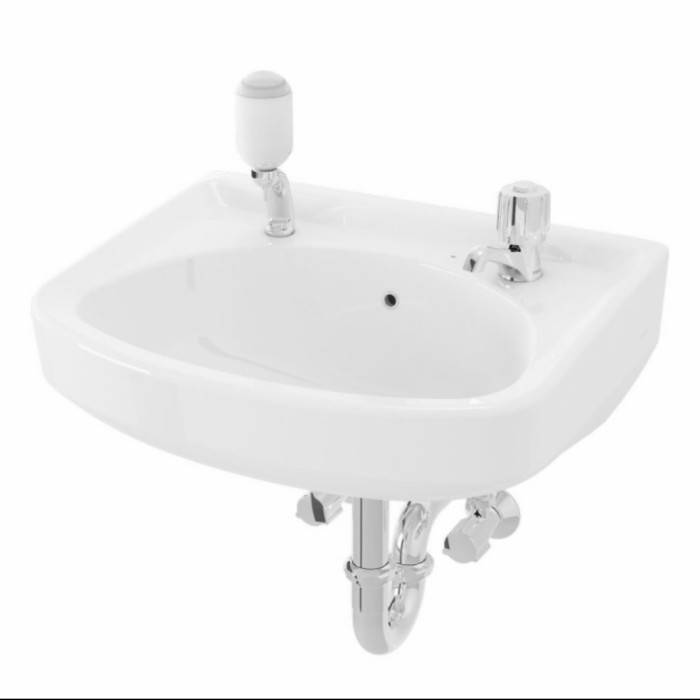 Wastafel original toto lw 230 j paket lengkap