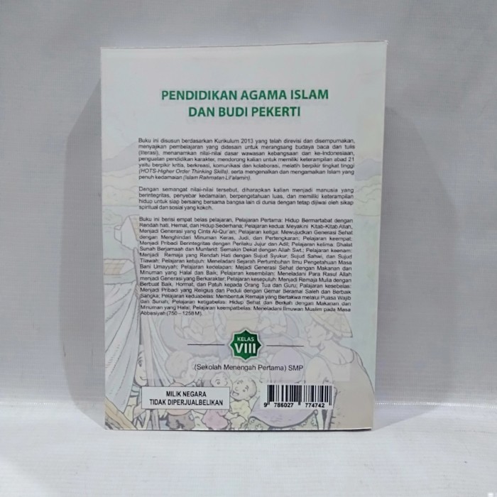 

TERLENGKAP BUKU PENDIDIKAN AGAMA ISLAM DAN BUDI PEKERTI KELAS 2 SMP KEMENAG 2019