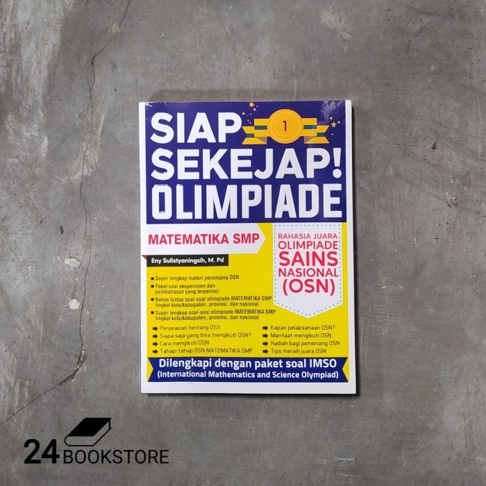 

BOOM SALE Buku Siap Sekejap Olimpiade IPS SMP Rahasia Juara OSN - Amin Nurohmah