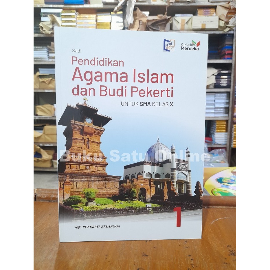 

BERMUTU Pendidikan Agama Islam Budi Pekerti 1 SMA Kurikulum Merdeka Erlangga
